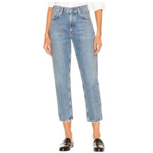 Citizens Humanity Marlee Relaxed Taper Jeans Women's 26 Dimple High Rise Crop